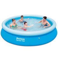 Bestway Pool uppblåsbar Fast Set rund 366x76 cm 57273 - Bild 3