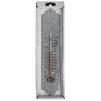 Esschert Design Väggtermometer skrotzink 30 cm OZ10 - Bild 2