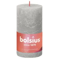 Bolsius Rustika blockljus 4-pack 130x68 mm sandgrå - Bild 2