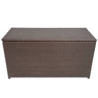 vidaXL Dynbox 120x50x60 cm konstrotting brun - Bild 2