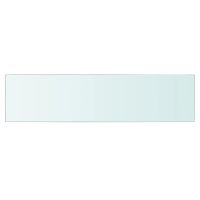 vidaXL Hyllplan i glas 60x15 cm genomskinlig - Bild 2