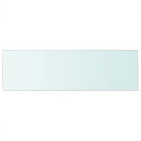 vidaXL Hyllplan glas genomskinlig 80x25 cm - Bild 2