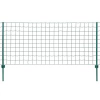 vidaXL Eurofence stål 20x1 m grön - Bild 2