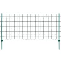 vidaXL Eurofence stål 20x1,2 m grön - Bild 2