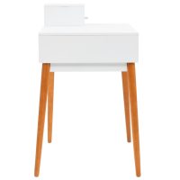 vidaXL Sminkbord med spegel MDF 60x50x86 cm - Bild 9