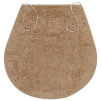 vidaXL Badrumsmattor 3 st tyg beige - Bild 5