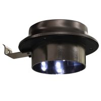 vidaXL Sollampa LED set 6 st rund 12 cm vit - Bild 12