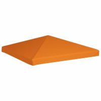 vidaXL Paviljongtak 310 g/m² 3x3 m orange - Bild 4