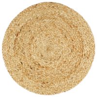 vidaXL Bordstabletter 4 st naturlig 38 cm rund jute - Bild 2