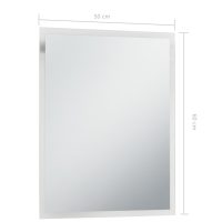 vidaXL Badrumsspegel LED 50x60 cm - Bild 7