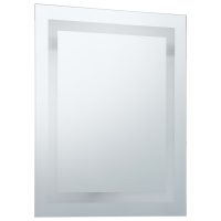 vidaXL Badrumsspegel LED med touch-sensor 50x60 cm - Bild 4