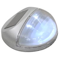 vidaXL Soldrivna vägglampor 24 st LED runda silver - Bild 5