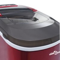 vidaXL Ismaskin röd 2,4 L 15 kg / 24 h - Bild 7