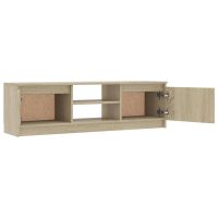 vidaXL Tv-bänk sonoma-ek 120x30x35,5 cm konstruerat trä - Bild 5