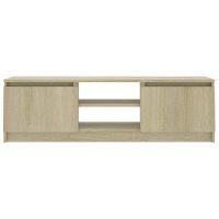 vidaXL Tv-bänk sonoma-ek 120x30x35,5 cm konstruerat trä - Bild 6