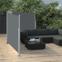 vidaXL Infällbar sidomarkis antracit 100x600 cm - Bild 3