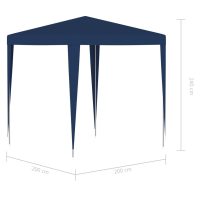 vidaXL Partytält 2x2 m blå - Bild 6