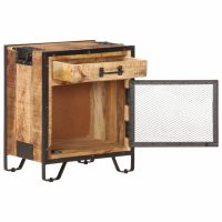 vidaXL Sängbord 43x30x51cm massivt robust mangoträ - Bild 4