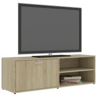 vidaXL TV-bänk sonoma-ek 120x34x37 cm konstruerat trä - Bild 3