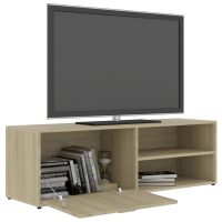 vidaXL TV-bänk sonoma-ek 120x34x37 cm konstruerat trä - Bild 5