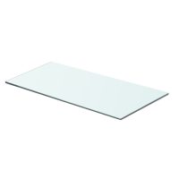 vidaXL Hyllplan 2 st glas genomskinlig 60x25 cm - Bild 2