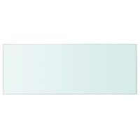 vidaXL Hyllplan 2 st glas genomskinlig 60x25 cm - Bild 3