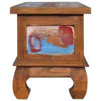 vidaXL TV-bänk 110x35x40 cm återvunnen teak - Bild 5