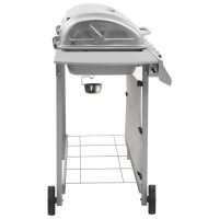 vidaXL Gasolgrill med 6 brännare silver - Bild 4