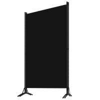 vidaXL Rumsavdelare 3 paneler svart 260x180 cm - Bild 3