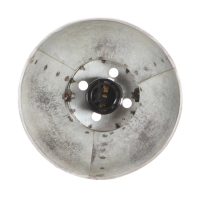 vidaXL Industriell vägglampa silver 65x25 cm E27 - Bild 8