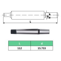 vidaXL Snabbchuck MT2-B16 med 13 mm spännvidd - Bild 9