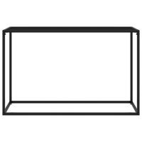 vidaXL Konsolbord svart 120x35x75 cm härdat glas - Bild 2