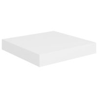 vidaXL Svävande vägghyllor 4 st vit 23x23,5x3,8 cm MDF - Bild 4