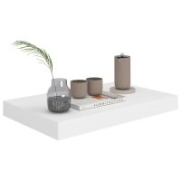 vidaXL Svävande vägghyllor 2 st vit 40x23x3,8 cm MDF - Bild 3