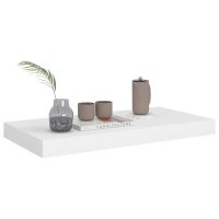 vidaXL Svävande vägghyllor 4 st vit 50x23x3,8 cm MDF - Bild 3