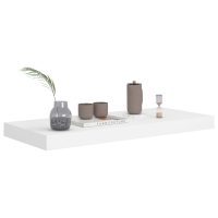 vidaXL Svävande vägghyllor 2 st vit 60x23,5x3,8 cm MDF - Bild 3