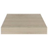 vidaXL Svävande vägghyllor 4 st ek 23x23,5x3,8 cm MDF - Bild 5