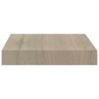 vidaXL Svävande vägghyllor 4 st ek 23x23,5x3,8 cm MDF - Bild 6