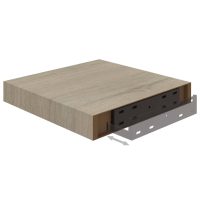 vidaXL Svävande vägghyllor 4 st ek 23x23,5x3,8 cm MDF - Bild 8