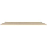 vidaXL Svävande vägghyllor 2 st ek 120x23,5x3,8 cm MDF - Bild 5