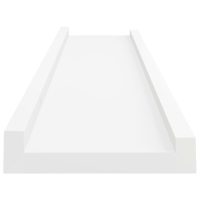 vidaXL Tavellist 2 st vit 60x9x3 cm MDF - Bild 5