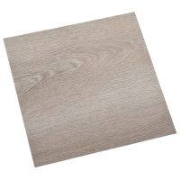 vidaXL Självhäftande golvplankor 55 st PVC 5,11 m² taupe - Bild 4