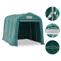 vidaXL Garagetält PVC 2,4x3,6 m grön - Bild 9