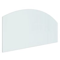 vidaXL Glasskiva för öppen spis 100x50 cm - Bild 2