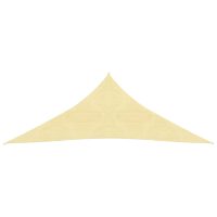 vidaXL Solsegel 160 g/m² beige 4,5x4,5x4,5 m HDPE - Bild 2