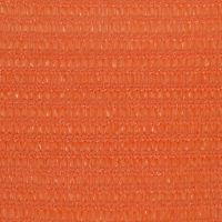 vidaXL Solsegel 160 g/m² fyrkantig orange 4x4 m HDPE - Bild 5