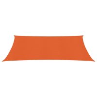 vidaXL Solsegel 160 g/m² orange 2,5x5 m HDPE - Bild 3