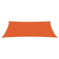 vidaXL Solsegel 160 g/m² rektangulär orange 3x5 m HDPE - Bild 2