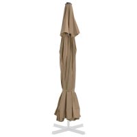 vidaXL Reservtyg för parasoll taupe 500 cm - Bild 3