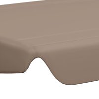 vidaXL Reservtak för hammock taupe 188/168x145/110 cm - Bild 5